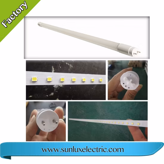 Venda quente de fábrica AC LED linear LED tubo de vidro T5